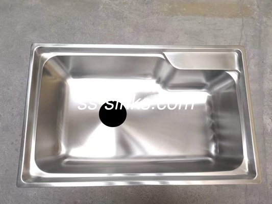 ชิ้นเดียวสี่เหลี่ยม polite สแตนเลสสแตนเลส Single Bowl Sink
