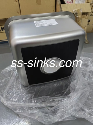 41*41cm สี่เหลี่ยมเหล็กไร้สแตนเลส Single Bowl Sink Undermount