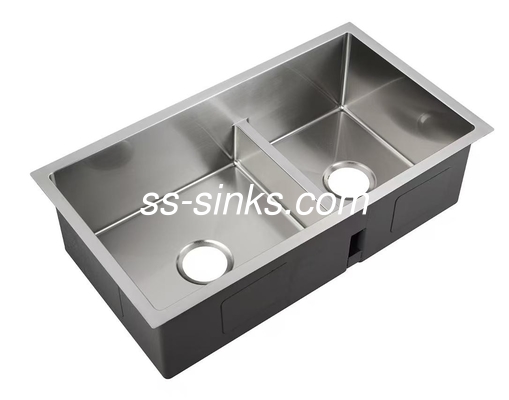 30 นิ้ว Undermount สระว่ายน้ําในสแตนเลสแปรงสําหรับครัวอุตสาหกรรม