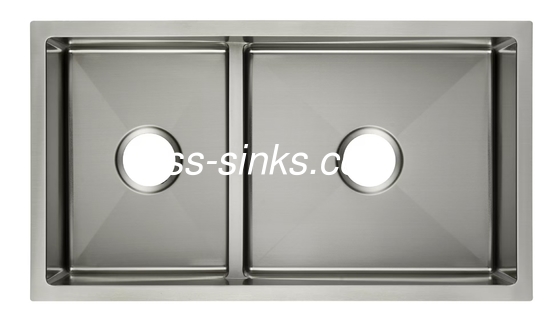 30 นิ้ว Undermount สระว่ายน้ําในสแตนเลสแปรงสําหรับครัวอุตสาหกรรม