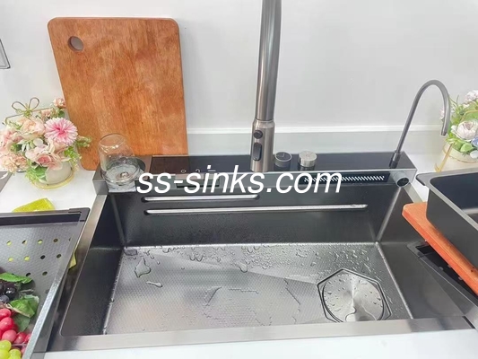 1 Bowl Top Mount Sink ขนาด 33*22 นิ้ว สําหรับการจัดทําครัว