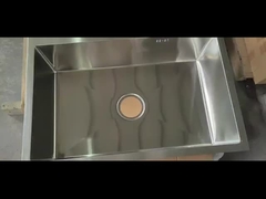 สระล้างน้ําเหล็ก ทําด้วยมือ เงินแปรง กระปุกเดียว